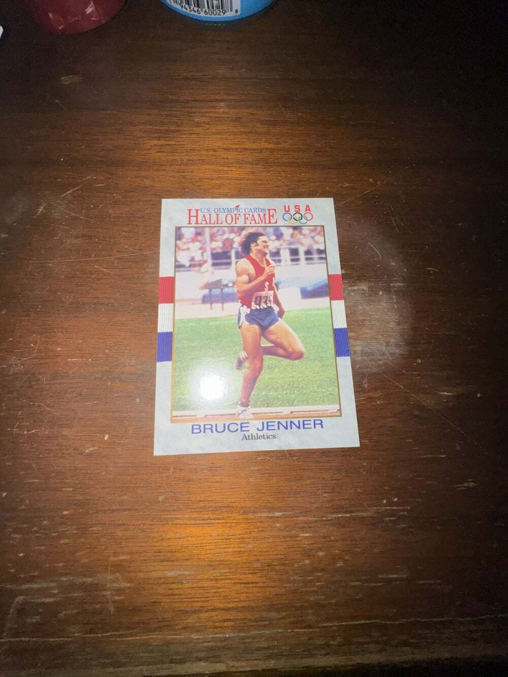 1991 Impel U.S. Olympic Hall of Fame Series #33 Bruce Jenner Athletics Trading C